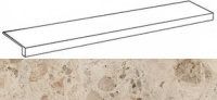 Continuum Stone Beige Scalino Frontale Matt 160X33