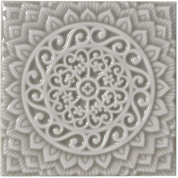Adex Studio ADST4080 Relieve Mandala Universe Graystone 14,8x14,8