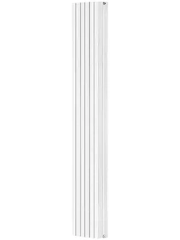 Дизайн-радиатор STOUT 1800 6 секций, алюм., универс.подкл., белый, SRA-2120-180006