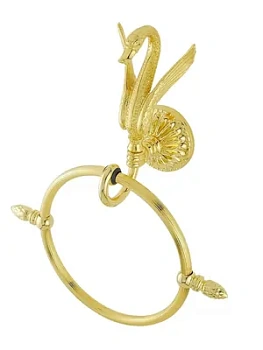 Migliore Полотенцедержатель-кольцо настенный, золото 26122