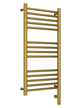 СУНЕРЖА прямая Полотенцесушитель 800х400 состаренная латунь, МЭМ правый 051-5805-8040