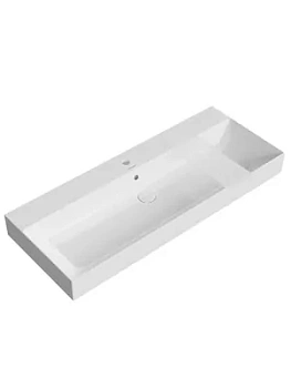 Раковина KERAMA MARAZZI подвесная/мебельная,1190х480х165,1 отв. под смеситель,белый GR.wb.120