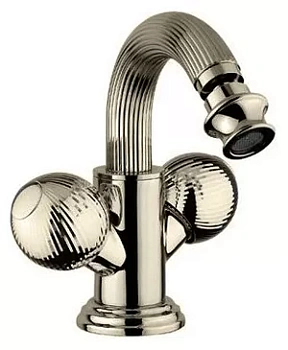 Смеситель CEZARES -BS2-02-M для биде, с донным клапаном, бронза/ручки металл