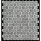 Fap Ceramiche Roma Diamond fNY9 Grigio Sup. Round Mosaico Brillante 29,5x32,5