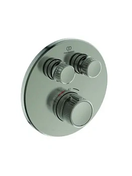 Ideal Standard CERATHERM Смеситель для душа A7296GN встраив, термостат,вн часть,серебр.шторм