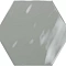 Geometry Hex Grey  15X17.3