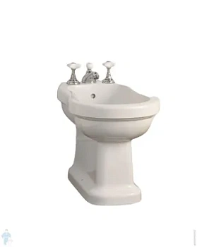 Биде напольное Devon&Devon c 1 отверстием под смеситель IBBID1F белый