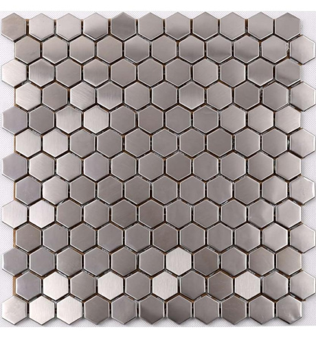 Metallic Hexagon Metal 29X31
