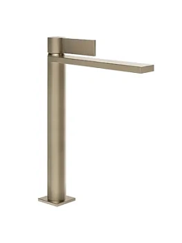 Смеситель для раковины Gessi 270 мм, без донного клапана, никель браш. 73604.149