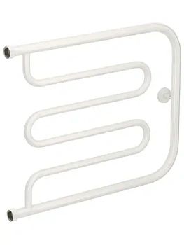 СУНЕРЖА Лира + Полотенцесушитель 500х650 белый, накидная гайка 1"