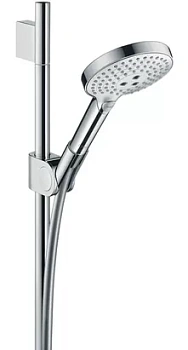Душевой набор Axor (штанга 90 см, шланг 1,6м, лейка 3 типа струй) хром 27987000