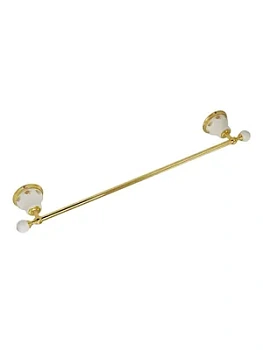 Migliore Полотенцедержатель 60 см керамика с декором, золото ML.PRO-60.522.DO