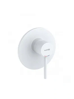 Смеситель KLUDI для душа, встраиваемый, внешн. часть, белый матовый 387555376