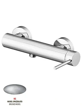 Смеситель GATTONI 9125/91NS душа, настенный, никель браш