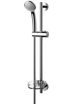 Ideal Standard Душевой набор B9501AA лейка 1фун 80мм, штанга 600мм, мыльница,шланг 1750мм