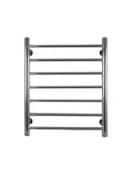 Полотенцесушитель Флагман "Лесенка" прямая 600х1200 нерж. сталь, диагональное/нижнее подкл. D-1/2"