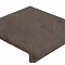 Capri Chocolate Peldano Redondeado 33X32.5
