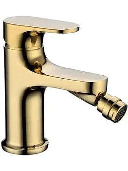 Смеситель Boheme 456-G для биде, на 1 отверстие, однозахватный, золото