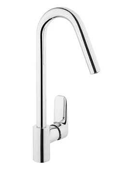 Смеситель Vitra на мойку, поворотный излив, хром A42115EXP