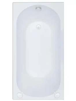 Ванна акриловая Triton (1300х700) без каркаса, со сливом-переливом ST02+E050