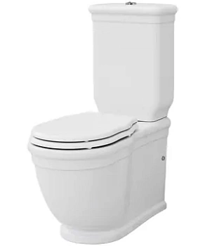 Унитаз-компакт ArtCeram 380х720х940 белый, кнопка хром HEV0060100+HEC0090100+ACA00671