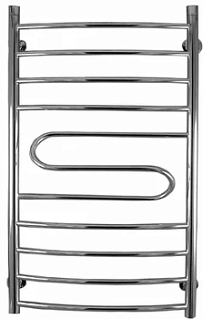 Полотенцесушитель Флагман "Лесенка" -1 изогн. 600х1000 нерж. сталь, диаг./нижн. подкл. D-1/2"