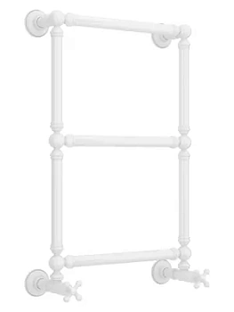 СУНЕРЖА 1304 Полотенцесушитель 660х400 белый, нижнее подкл. 3/4"