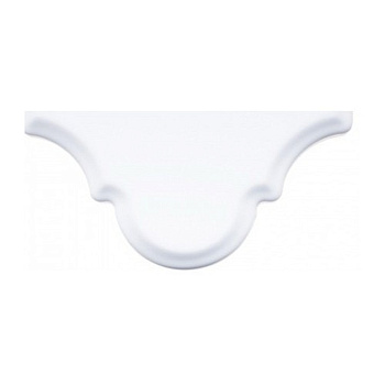 Adex Renaissance ADST8008 Arabesco Biselado Remate Snow 7,5x15