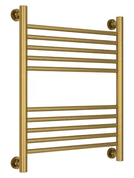 СУНЕРЖА Полотенцесушитель 600х500 состаренная латунь, унив.подкл. 3/4" 051-0220-6050