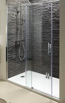 Душевая дверь Jacob Delafon (1600х1950) раздвижная, стекло прозрачное/профиль хром E22C160-GA