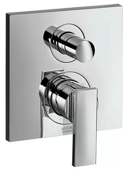 Смеситель Axor 39455 для ванны/душа однозахватный, настенный, внешняя часть, хром