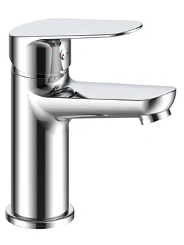 Смеситель для раковины ESKO KZ26 однозахватный, высота излива 102 мм, цвет: хром