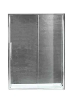 Душевая дверь CEZARES -SOFT (1280-1320х2000) W-BF-1-130-C-Cr-IV стекло прозрачное, профиль хром