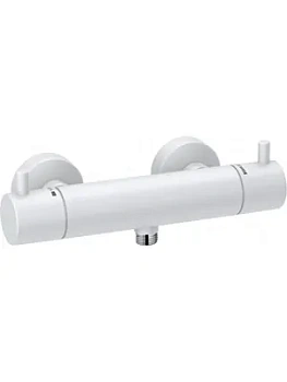Смеситель KLUDI для душа, настенный, с термостатом, белый матовый 352035338