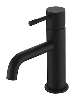 Смеситель Boheme 461-B для раковины, на 1 отверстие, однозахватный, черный