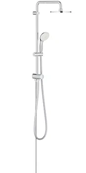 Душевой набор Grohe 200 27389002 ручной и верхний душ, штанга, переключатель