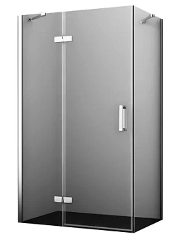 Душевой уголок WasserKRAFT 1200x900x2000 стекло прозрачное/профиль серебристый 10H07LWHITE