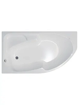 Ванна акриловая Triton (1700х950) левая, без каркаса, со сливом-переливом V73+CK60PF