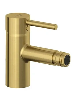 Смеситель KLUDI 60 мм, для биде, однозахватный, с д/кл., золото матовое 38533N076