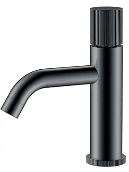 Смеситель Boheme 121-SGM.3 для раковины, на 1 отверстие,однозахв, ручка spirale, графит глянц