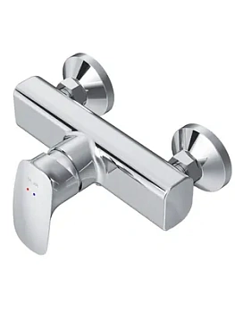 Смеситель для душа AM.PM Spirit 2.1 F71A20000 настенный, однозахватный, без излива, цвет: хром