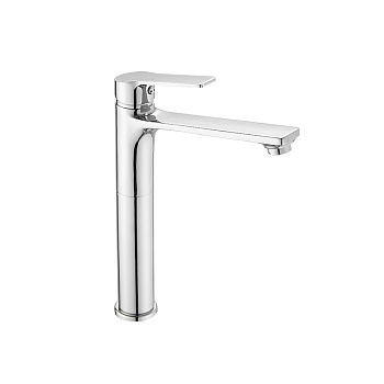 Смеситель для умывальника ESKO SPb 25 однозахватный, высокий излив 250мм, хром