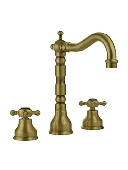 Смеситель для раковины Migliore на 3 отверстия, бронза ML.REV-412.BR