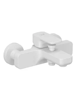 Смеситель для ванны/душа KLUDI настенный, однозахватный, цвет: белый матовый 426915375