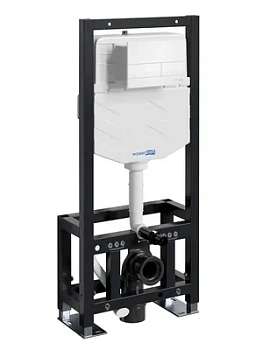 Инсталляция для унитаза WasserKRAFT с клавишей смыва, цвет: белый 61TLT.010.ME.WH04