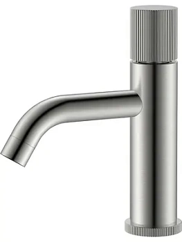 Смеситель Boheme 121-NB.3 для раковины, на 1 отверстие,однозахв, ручка spirale, никель браш