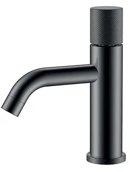 Смеситель Boheme 121-SGM.4 для раковины, на 1 отверстие,однозахв, ручка spirale, графит глянц