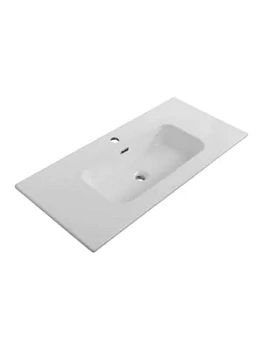 Раковина керамическая Cezares (1010х460х170) CZR-8095-100  белый