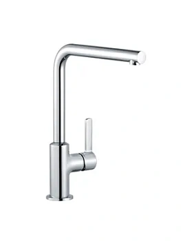 Смеситель KLUDI для кухни, керамический картридж, 
аэратор (хром) 408030575