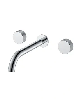 Смеситель Boheme 152-2-CR.2 для раковины, встраиваемый, двухзахватный, ручки:touch, хром
